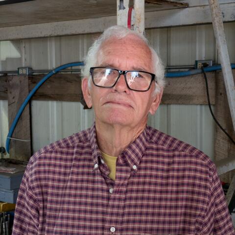 Larry Overstreet in the MMRI Shop